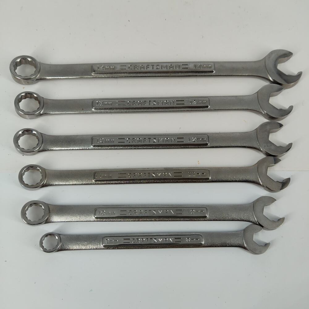 Lot Of 6 Craftsman Professional VA Speed Wrenches 8/10/11/12/13/14/mm USA